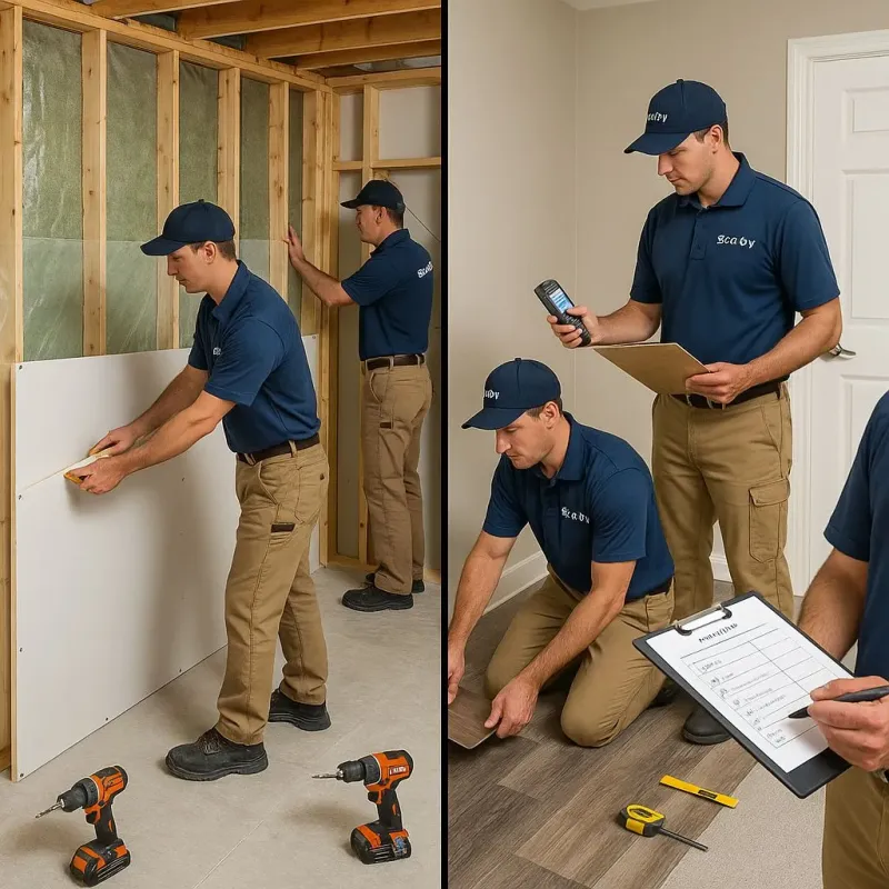 Repairs and Reconstruction process in Urbancrest, OH