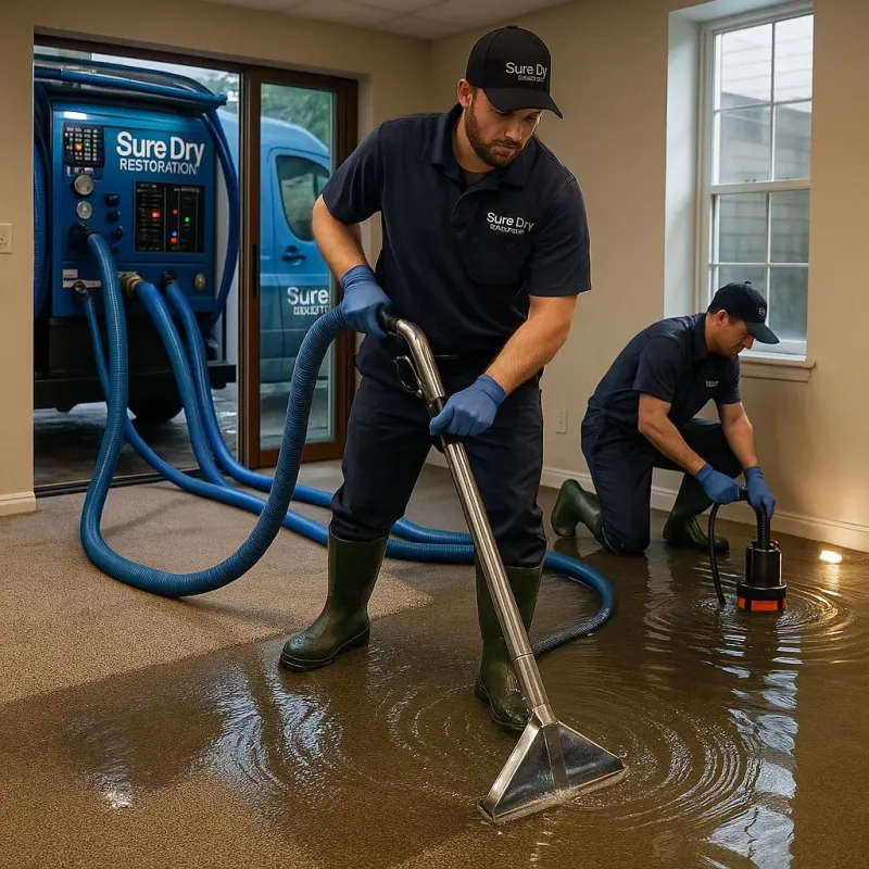 Water Extraction and Removal process in Urbancrest, OH